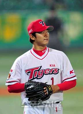 ▲KIA 시절 안영명의 모습