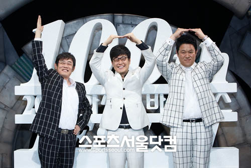 ▲ 화성인 바이러스의 3MC 이경규, 김성주, 김구라