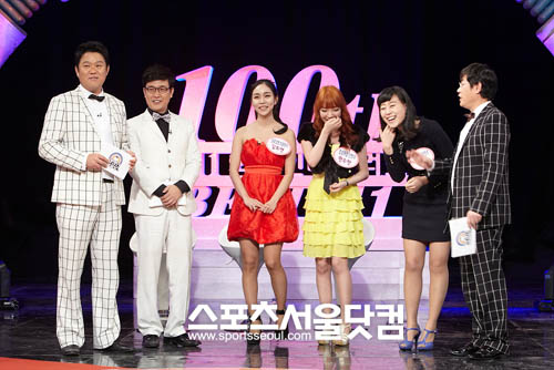 ▲ 100회 특집 녹화에 참여한 화성인 출연자들의 모습