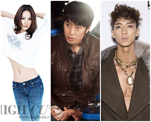 ▲ 2011년 복귀를 준비 중인 이효리, 에릭, 장우혁(왼쪽부터)