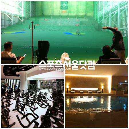 ▲  (위쪽부터 시계방향) 신세계 센텀시티 골프장, 신세계 센텀시티 vvvip클
럽,롯데광복점 스포츠클럽