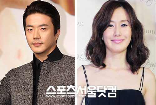 ▲일정한 자숙 기간 없이 바로 드라마에 출연한 권상우(왼쪽)와 김지수  사진=더팩트DB