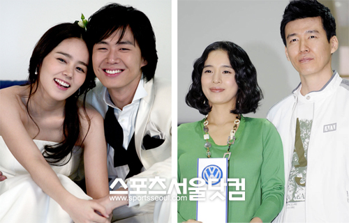 ▲결혼으로 까임권권or까방권을 받은 한가인·연정훈 부부, 션·정혜영 부부  /사진=더팩트DB