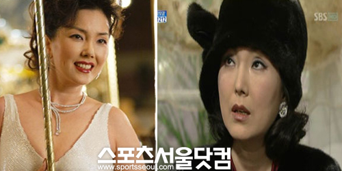 ▲다양한 작품에서 매정하고 독한 엄마 역할을 주로 맡은 이휘향/사진=캡쳐