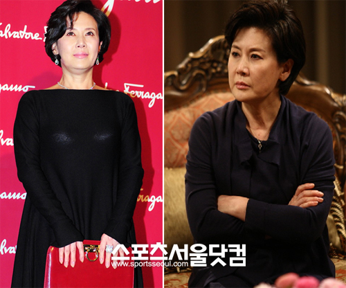▲다양한 작품에서 부자 엄마 역할을 주로 맡은 박정수/사진=더팩트DB 및 캡쳐