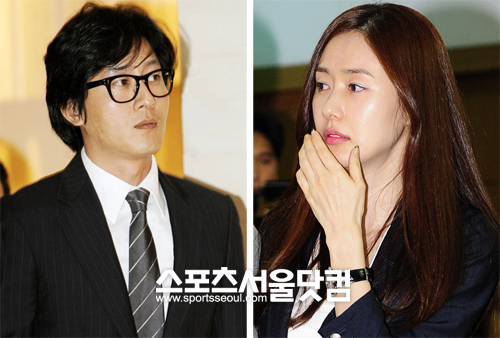 ▲연예계 대표 장수 커플로 손꼽혔던 김주혁(왼쪽)과 김지수/사진=더팩트DB