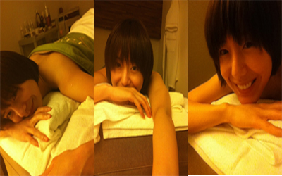 ▲ 윤정희가 공개한 베드신 셀카 <출처 - 트위터>