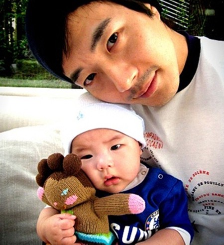 ▲권상우를 꼭 닮은 아들 룩희/사진=캡처