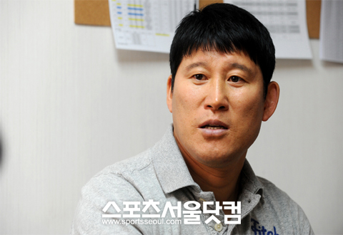 ▲ K리그에 대한 소견을 밝히고 있는 고정운 감독