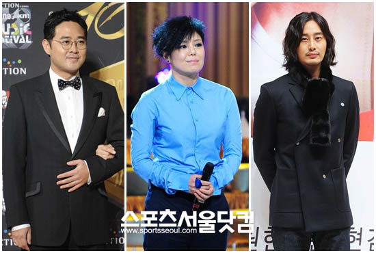 ▲ 결혼을 통해 가족으로 맺어진 이기상, 이은미, 이필립(왼쪽부터)/사진=더팩트DB