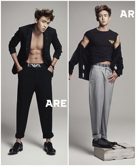 ▲ 색다른 스타일을 연출한 닉쿤