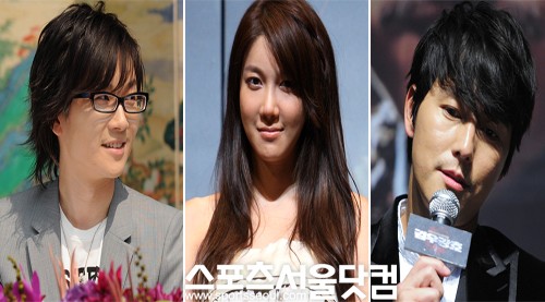 ▲서태지(왼쪽)와 이지아(가운데)의 비밀리에 결혼했던 사실이 드러나 충격을 줬다. 이에 이지아와 열애를 인정한 정우성에 동정의 눈길이 쏠리고 있다/사진=더팩트DB