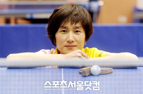 ▲ 현정화, 그는 또 다른 꿈을 위해 아름다운 질주를 하고 있다 / ⓒ 노시훈 기자