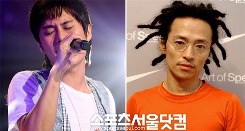 ▲엄청나게 긴 제목으로 화제를 모은 노래도 있다. 가수 이기찬(왼쪽)과 강산에의 노래 제목은 장문형이다/사진=더팩트DB 및 캡처