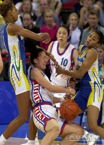 ▲ 전주원은 한국 농구의 국제화를 이끈 주역이다