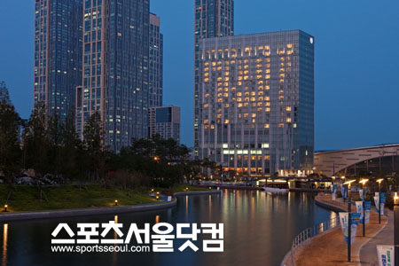 ▲ 쉐라톤 인천 호텔 전경