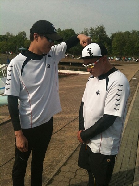 ▲최근 배우 조인성이 MBC 무한도전-조정 특집을 촬영해 화제를 모았다./사진=길 트위터