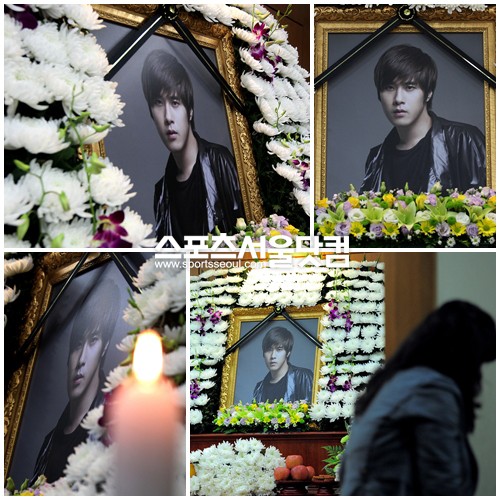 ▲고 채동하의 빈소가 조문객을 맞을 준비를 하고 있다. /노시훈 기자