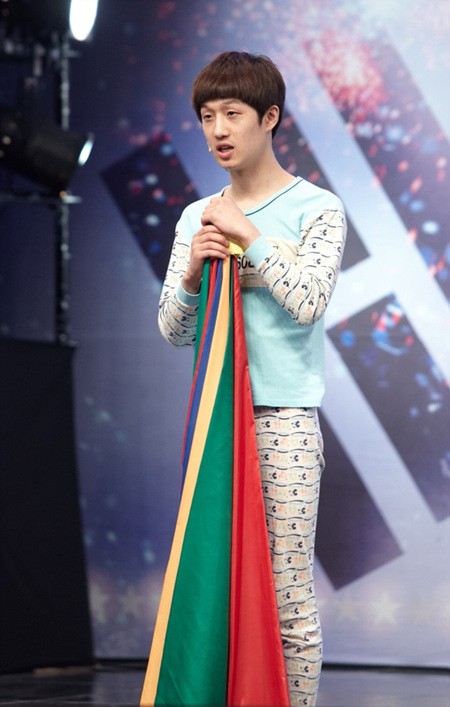 ▲ 코리아 갓 탤런트 서울 예심에 참가한 SBS 공채 출신 개그맨 김홍준/tvN 제공