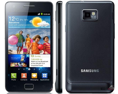 ▲ 삼성전자의 갤럭시S2 사진