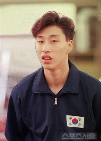 ▲ 18세 나이에 태극마크를 단 김세진