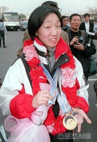 ▲나가노의 영광은 전이경 생애 최대 기쁨이었다