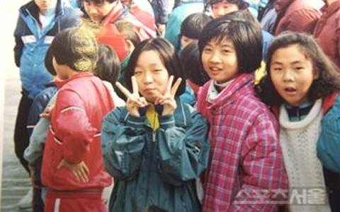 ▲천성적인 도전 정신이야말로 전이경(왼쪽에서 첫 번째)을 이끈 원동력이다.