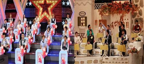 ▲퀴즈 토크쇼 스타골든벨(왼쪽)과 세바퀴 /사진=KBS, MBC 제공