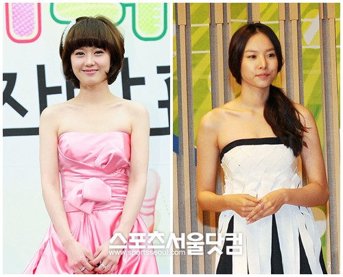 ▲ 극 중 인물이 지닌 상처에 공감하느라 가슴 아픈 시기를 보냈다고 고백한 장나라(왼쪽)와 조윤희 /더팩트DB