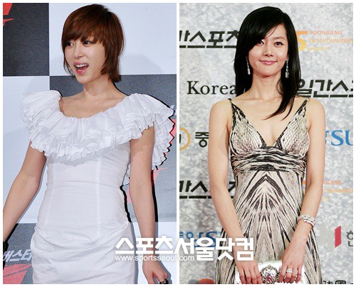 ▲ 노출 연기의 고충으로 눈물을 보였다고 고백한 강예원(왼쪽)과 염정아 /스포츠서울닷컴DB