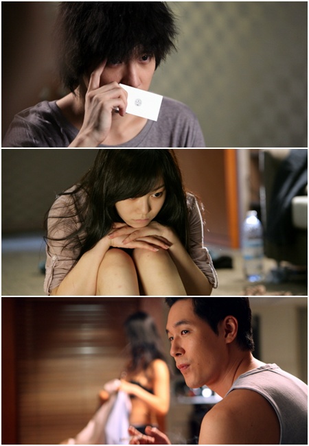 ▲ 영화 링크에서 함께한 세 배우 류덕환, 곽지민, 김영재(위에서 차례대로)