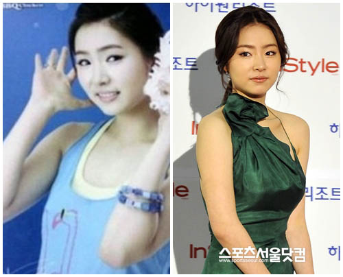 ▲ 배우 신세경의 과거 모습이 네티즌들 사이에서 화제로 떠올랐다. /사진=온라인 커뮤니티, 더팩트DB