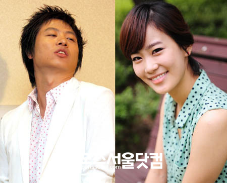 ▲개그계 대표 커플 유상무와 김지민의 결별 사실이 알려졌다./ 더팩트 DB