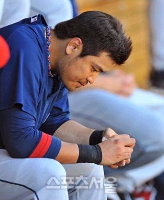 ▲추신수(29·클리블랜드 인디언스)