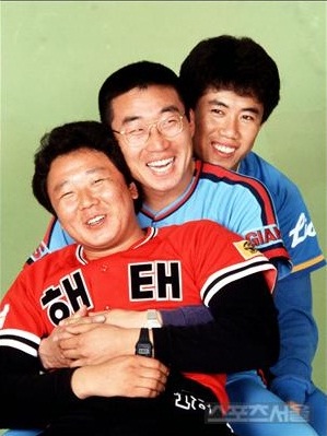 ▲ 당대 최고의 투수 3총사 선동렬-최동원-김시진(왼쪽부터)