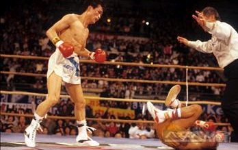 ▲ 장정구는 라이트 플라이급 세계 챔피언에 올라 무려 15차방어까지 성공했다