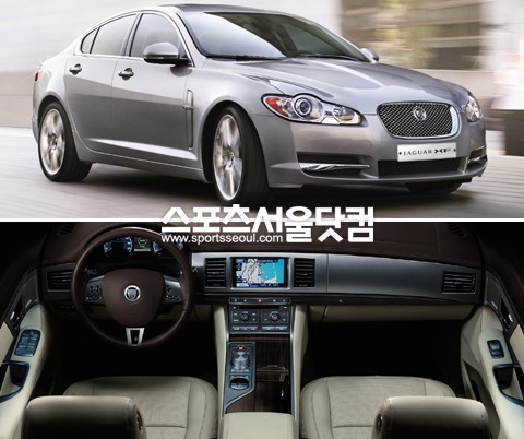 ▲ 재규어 XF