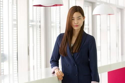 ▲ 온스타일 도전 수퍼모델 코리아2 우승을 차지한 진정선/온스타일 제공