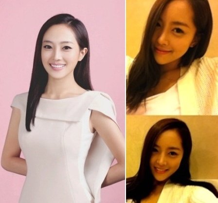 ▲이성배(30) 아나운서와 열애 중인 방송인 탁예은./ 탁예은 미니홈피