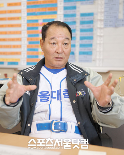 ▲ 이광환 베이스볼 아카데미 원장 겸 서울대 감독 <사진 - 배정한 기자>
