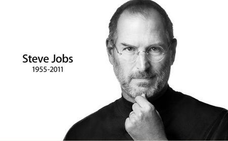 ▲숱한 명언을 남기고 5일 세상을 떠난 애플 전 CEO 스티브 잡스 /사진=애플 홈페이지 갭쳐
