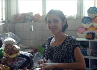 ▲우즈베키스탄 여성들도 아름다운 외모로 네티즌들의 마음을 사로 잡았다.