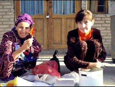 ▲우즈베키스탄 여성들도 아름다운 외모로 네티즌들의 마음을 사로 잡았다.