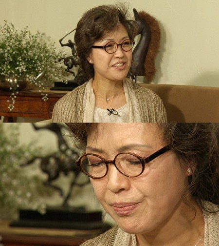 ▲이혼 위기에 처한 부부들 때문에 눈물을 보인 정덕희 교수 /SBS 플러스 제공