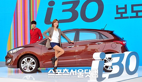 ▲ 아이디어로 재탄생한 현대차 i30. / 문병희 기자