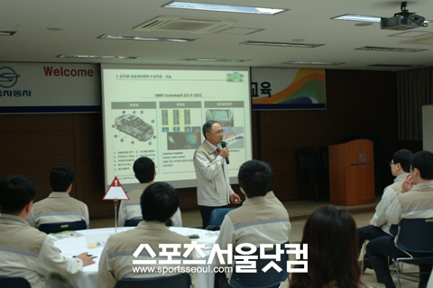 ▲ 쌍용자동차 한마음 재도약 교육