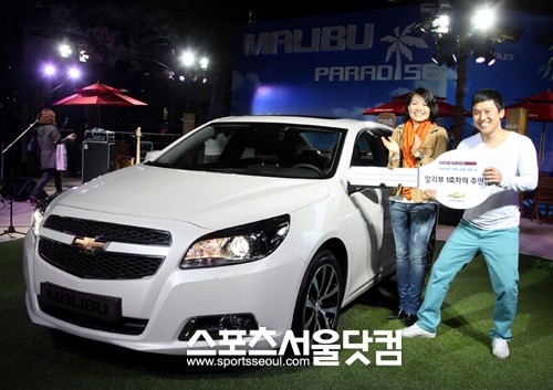 ▲ 쉐보레 말리부 1호차