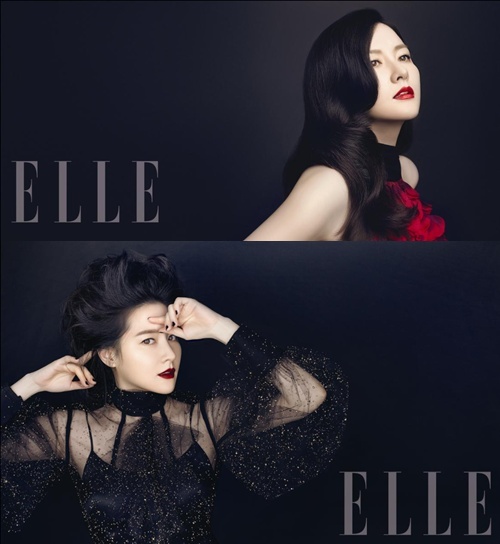 ▲배우 이영애가 오랜만에 화보 촬영에 나섰다./ELLE 제공
