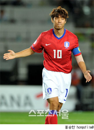 ▲ 프리미어리그 아스널 FC의 공격수 박주영.