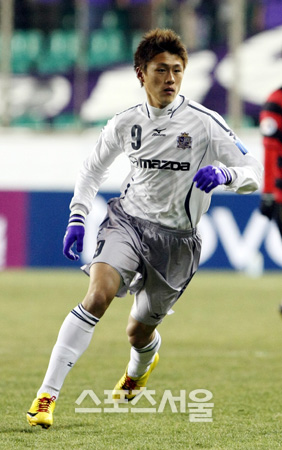 ▲ 일본 축구대표팀의 이충성(일본명 리 타다나리)